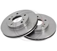 Set freni a disco A.B.S. 16497 per NISSAN VANETTE 2.3 D