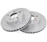 2x Disco freno ventilato 17032 A.B.S. per JEEP GRAND CHEROKEE II CHEROKEE
