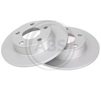 2x Disco freno pieno 17062 A.B.S. per AUDI A6 C5 A6 C5 Avant ALLROAD C5