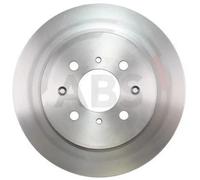 ABS All Brake Systems Disco freno 17376 pieno per HONDA CIVIC VII Coupé/Tre volumi 2x