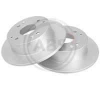 2x Disco freno pieno 17378 A.B.S. per HONDA ACCORD VI ACCORD VI Coupé