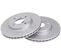 ABS All Brake Systems Disco freno 17588 Originale per Opel Suzuki 2x