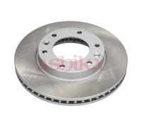 ASHIKA Disco freno 60-0K-K21C anteriore ventilato Ø300 mm per KIA 2 pezzi