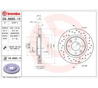 Disco freno BREMBO XTRA LINE BREMBO 09.8695.1X, 1 Pezzo