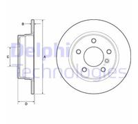 Discofreno BG2624 DELPHI per BMW