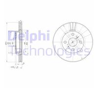 Delphi BG3520 Freno a disco