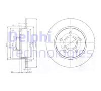 Discofreno BG3896 DELPHI per FORD MAZDA