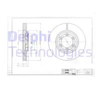 DELPHI BG4175 Disco freno