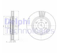 DELPHI BG4205 Disco freno