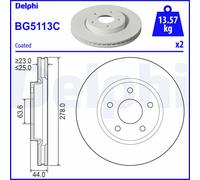 Discofreno BG5113C DELPHI per FORD