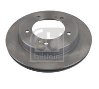 2x Disco freno Assale anteriore ventilazione interna 108583 FEBI BILSTEIN