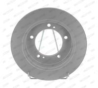 Ferodo Disco freno DDF2411C Suzuki Jimny 08-05 Anteriore Pieno 2 pezzi