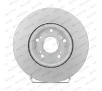 Ferodo Disco freno DDF2473C anteriore ventilato per Honda Civic IX, Civic IX Tourer, HR-V – 2 pezzi
