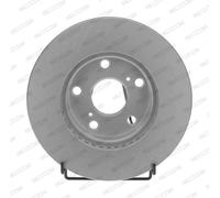 Set freni a disco FERODO DDF2653C per TOYOTA AURIS Break (_E18_)