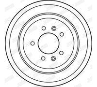 Set freni a disco JURID 562127JC per PEUGEOT 607 2.2 HDi