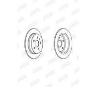 Set freni a disco JURID 562967JC per SUZUKI SX4 (EY, GY)
