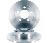 2x Disco freno Assale posteriore ventilato 6051654 KRAFT AUTOMOTIVE per SAAB