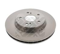 Set freni a disco MAPCO 45580 per SUZUKI GRAND VITARA