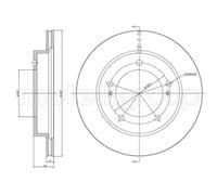 Set freni a disco METELLI 23-0501 per SUZUKI JIMNY 1.5 DDiS 4x4