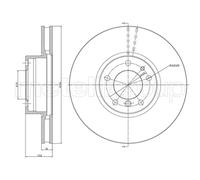 Set freni a disco METELLI 23-0693C per BMW Série 5 3.0 530 d