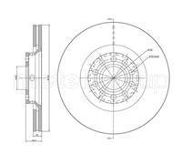 METELLI 23-0726C Disco freno