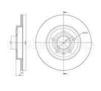 METELLI 23-0855C Disco freno