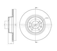 Metelli Disco freno 23-0888C 2x Posteriore Ø290 mm Verniciato per Citroën Jumpy Kasten