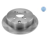 MEYLE 2x Disco Freno Posteriore Ø258 MM Pieno per Toyota Corolla ZZE12_NDE12_
