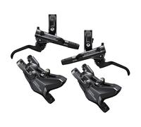 Set freni a disco Shimano Deore BL-M6100 / BR-M6100 anteriore e posteriore, 1...