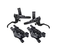 Set freni a disco Shimano Deore XT BR-M8120 4 pistoncini anteriori posteriori...