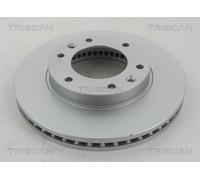 Set freni a disco TRISCAN 8120 18125C per KIA CARNIVAL 2.9 CRDi