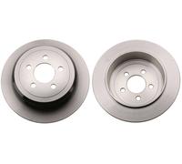Set freni a disco TRW DF6341 per DODGE NITRO 2.8 CRD 4WD 4x4