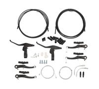 Set freni bici tipo V, kit freni V completo, freno anteriore posteriore in lega con leve e cavi, frenante sensibile per mountain bike, bici ibride BMX
