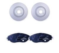 Set Freni Completo Anteriore HELLA per u.a. VW CC