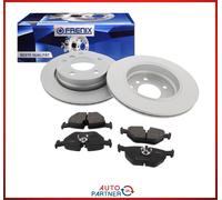 Set Freni Dischi + Pastiglie Posteriori Assale per BMW E36 E46