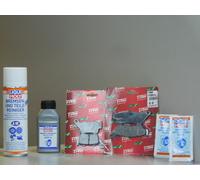 Set Freni per BMW C1 125 Scooter Pastiglie Liquido Anteriore Posteriore DOT4