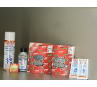 Set Freni per Cf Moto Wallstreet 125 Pastiglie Liquido Anteriore Posteriore DOT4