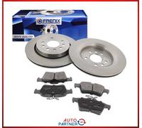 Set Freni Posteriore Per Opel Vectra C + Signum Dischi 292mm Ventilato +