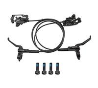 Set freno a disco idraulico, pinza anteriore e posteriore in lega di alluminio per freno idraulico MTB bilaterale, set a disco MTB, regolatore pad per bici da strada, mountain bike, anteriore destro
