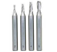 Set Frese HSS-Co5 2-5mm Gambo 6mm 4pz Proxxon