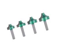 Set frese multiuso per la lavorazione del legno in lega, gambo da 8 mm, adatto per intaglio precisione, scanalatura, taglio giunti legno