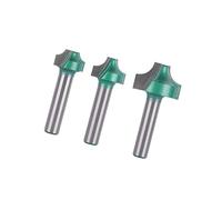 Set frese multiuso per la lavorazione del legno in lega, gambo da 8 mm, adatto per intaglio precisione, scanalatura, taglio giunti legno