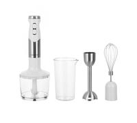 Set frullatore a immersione bianco 400 W con accessori bianco