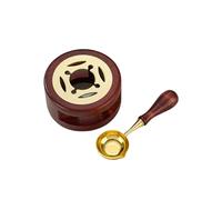 Set Fusione Per Scalda Sigillo Cera Per Fornace A Bastoncino Con Cucchiaio