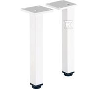 Set gambe Selnova Square H19.7-20.5 cm bianco 501.423.01.1