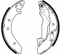Set ganasce freno ABE C04015ABE per MG ZR 2 2001-2005