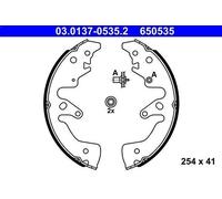 Set ganasce freno ATE 3.0137-0535.2 per IMPREZA Hatchback (GR, GH, G3) 1.5 2007-