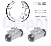Set ganasce freno DELPHI KP1077 per DACIA LOGAN (LS_) 1 2011-2012