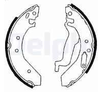 Set ganasce freno DELPHI LS1645 per MG ZR 2 2001-2005