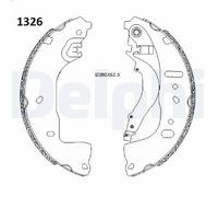 Set ganasce freno DELPHI LS2197
